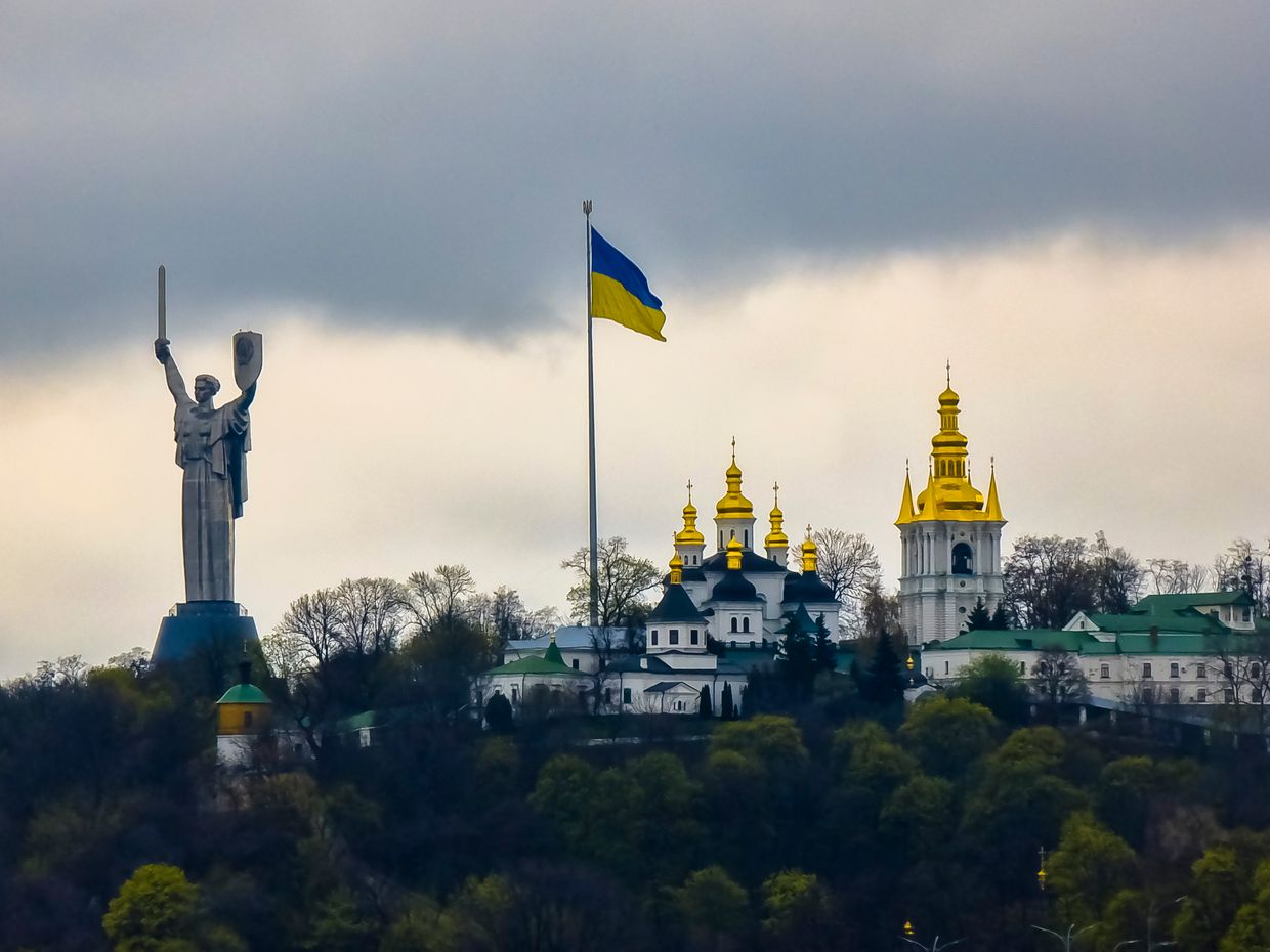 Russian ballistic missile attack rocks Kyiv, damages children's hospital