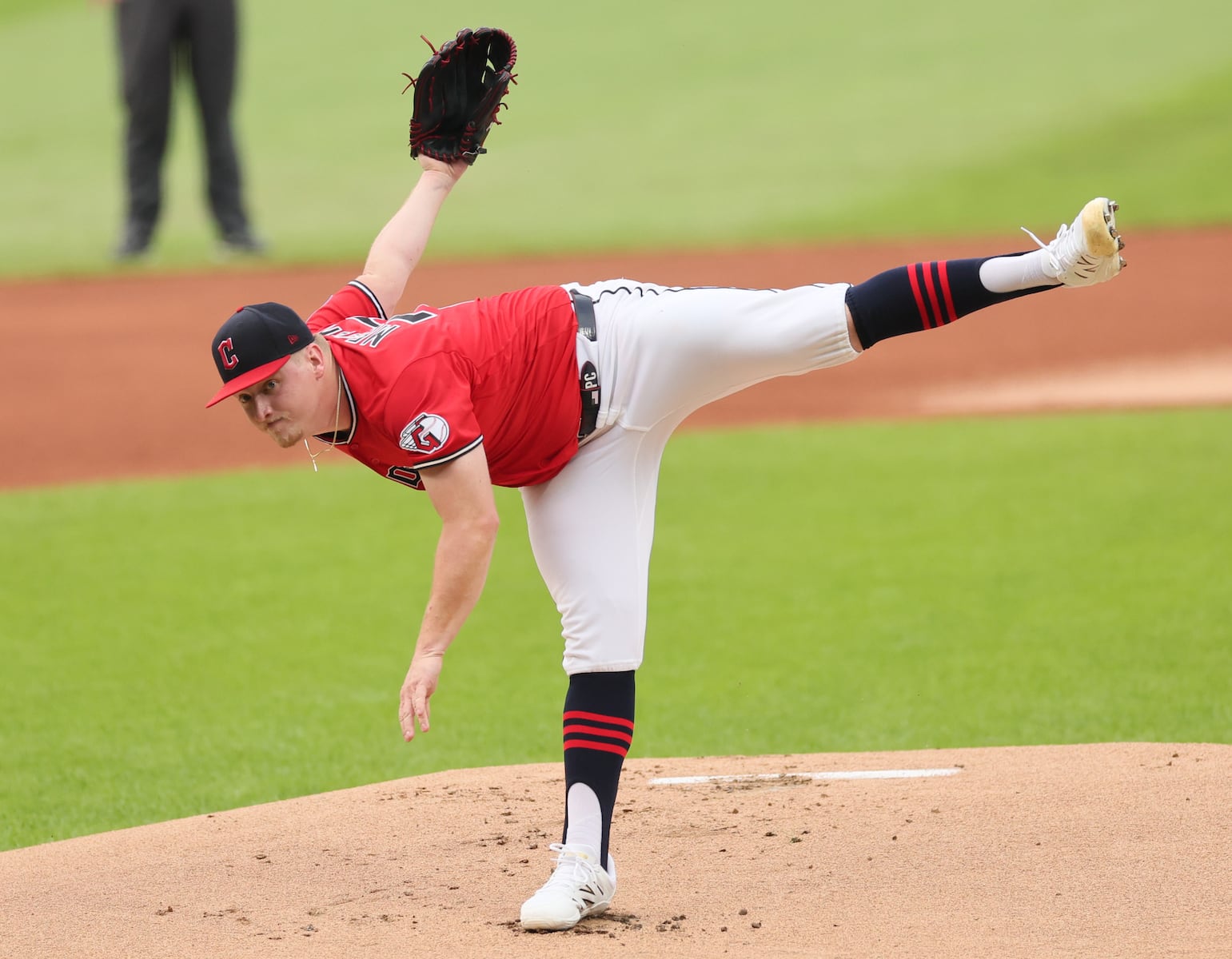 Guardians’ hitters offer no support for Parker Messick in 1-0 loss to Giants