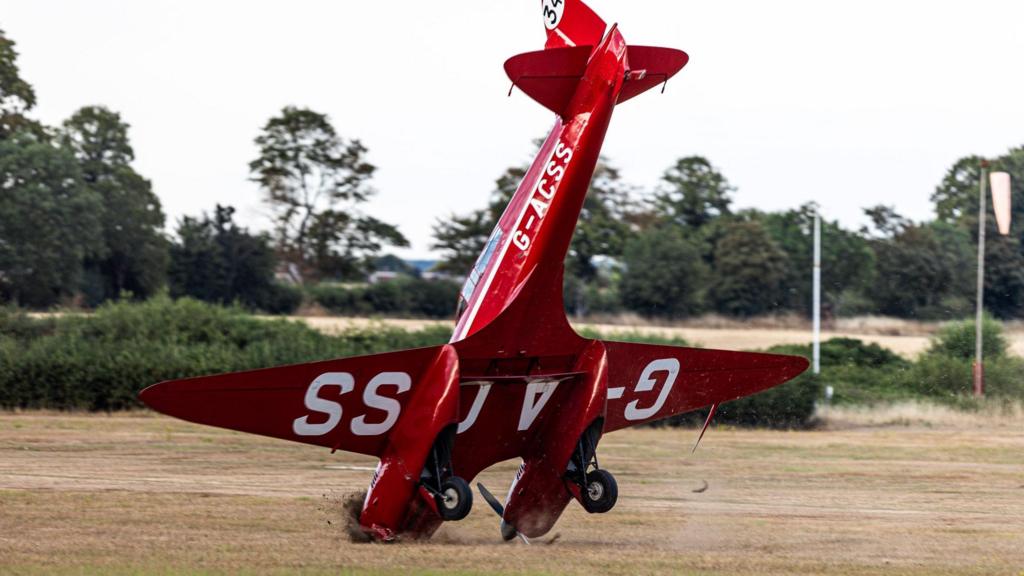 Historic plane to fly again after air show crash
