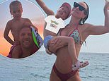 Chloe Madeley and her ex James Haskell holiday together with their daughter Bodhi after he admitted to his major failings in marriage
