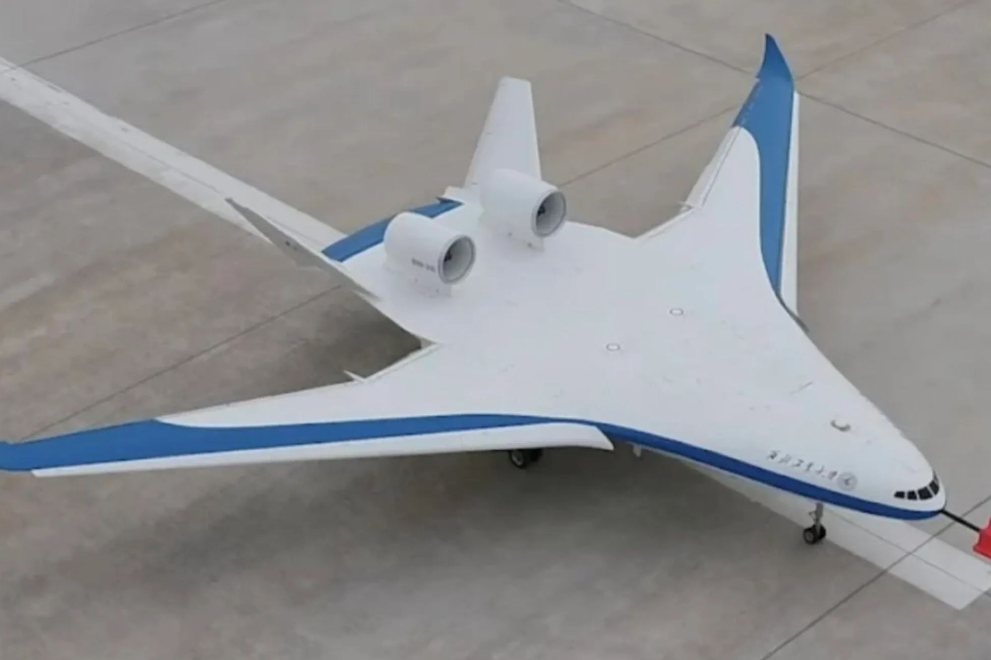 China unveils plan for new 800-passenger jet with massive 230ft wingspan in bid to rival Boeing