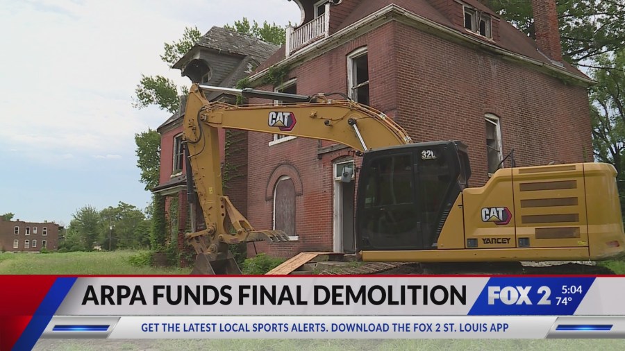 ARPA-funded demolition projects near completion in St. Louis