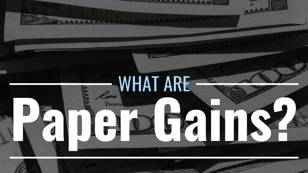 What are paper gains & how can they inflate company earnings?