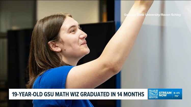 19-year-old graduates from GSU with math degree in just 14 months