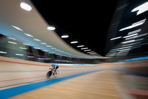 New Edmonton velodrome puts Olympic cycling champion Kelsey Mitchell back on track