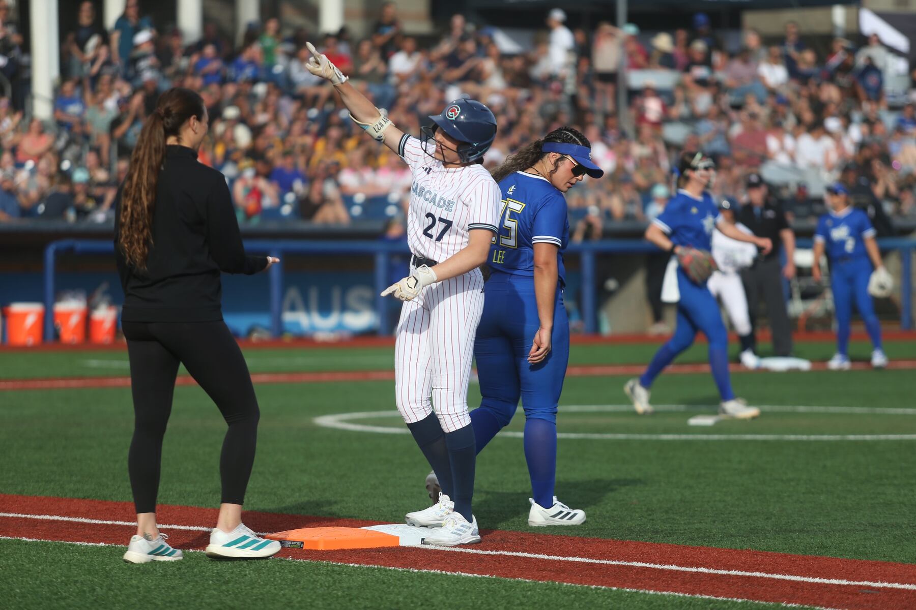 Megan Grant set a league home run record in her first AUSL season — and she's still improving
