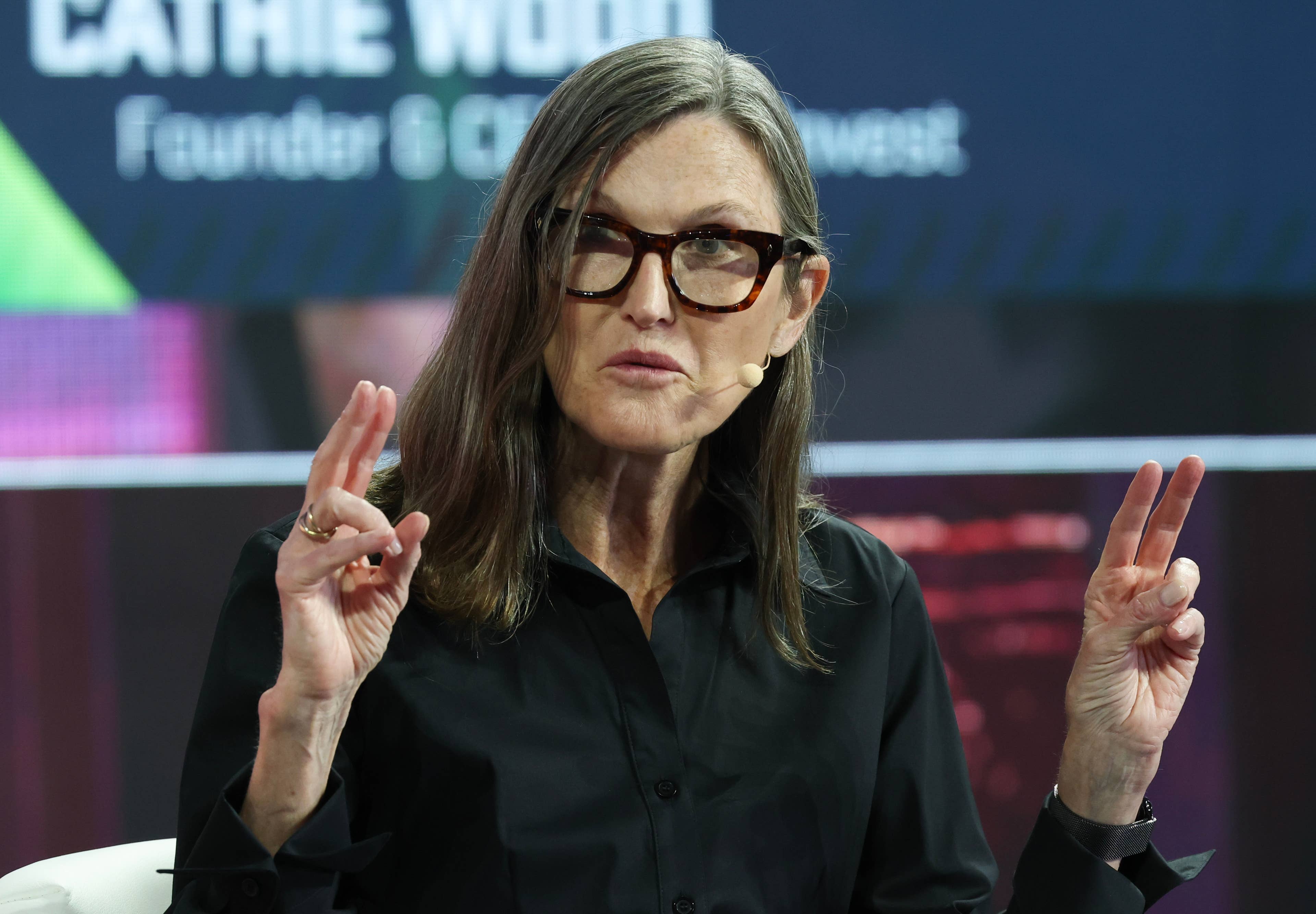 Cathie Wood sends a three-word message on crypto investing