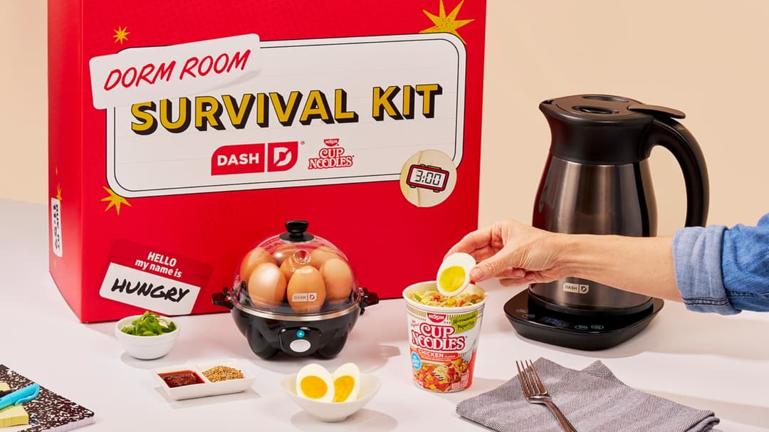 Cup Noodles launches $70 dorm room ‘survival kit’ for college students
