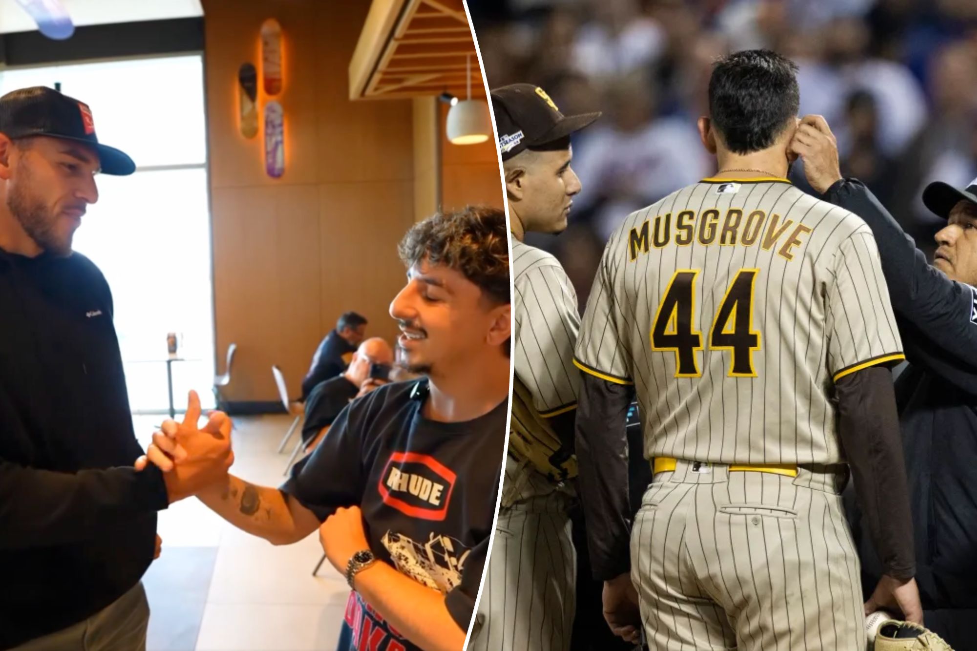 Padres homegrown hero shares crucial injury timeline update after random encounter viral YouTuber