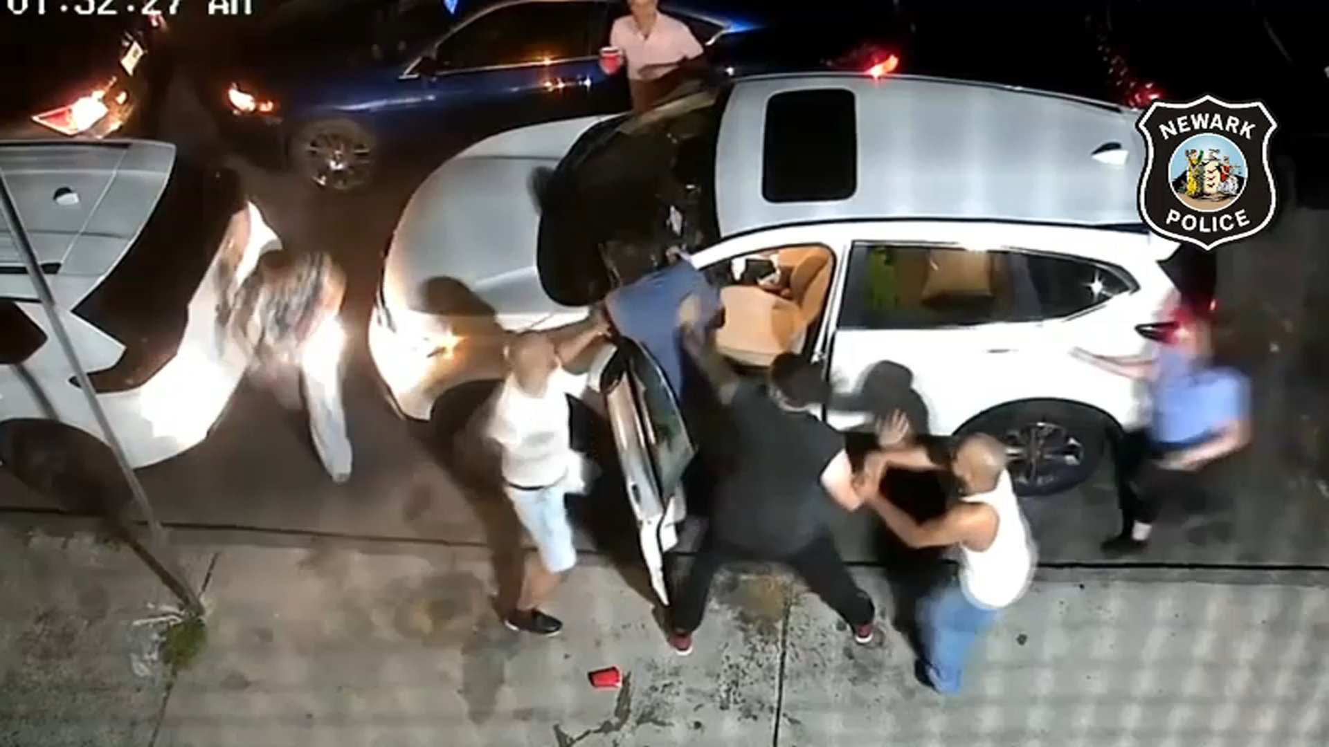 Man beaten over parking spot in Newark speaks out as police search for suspects