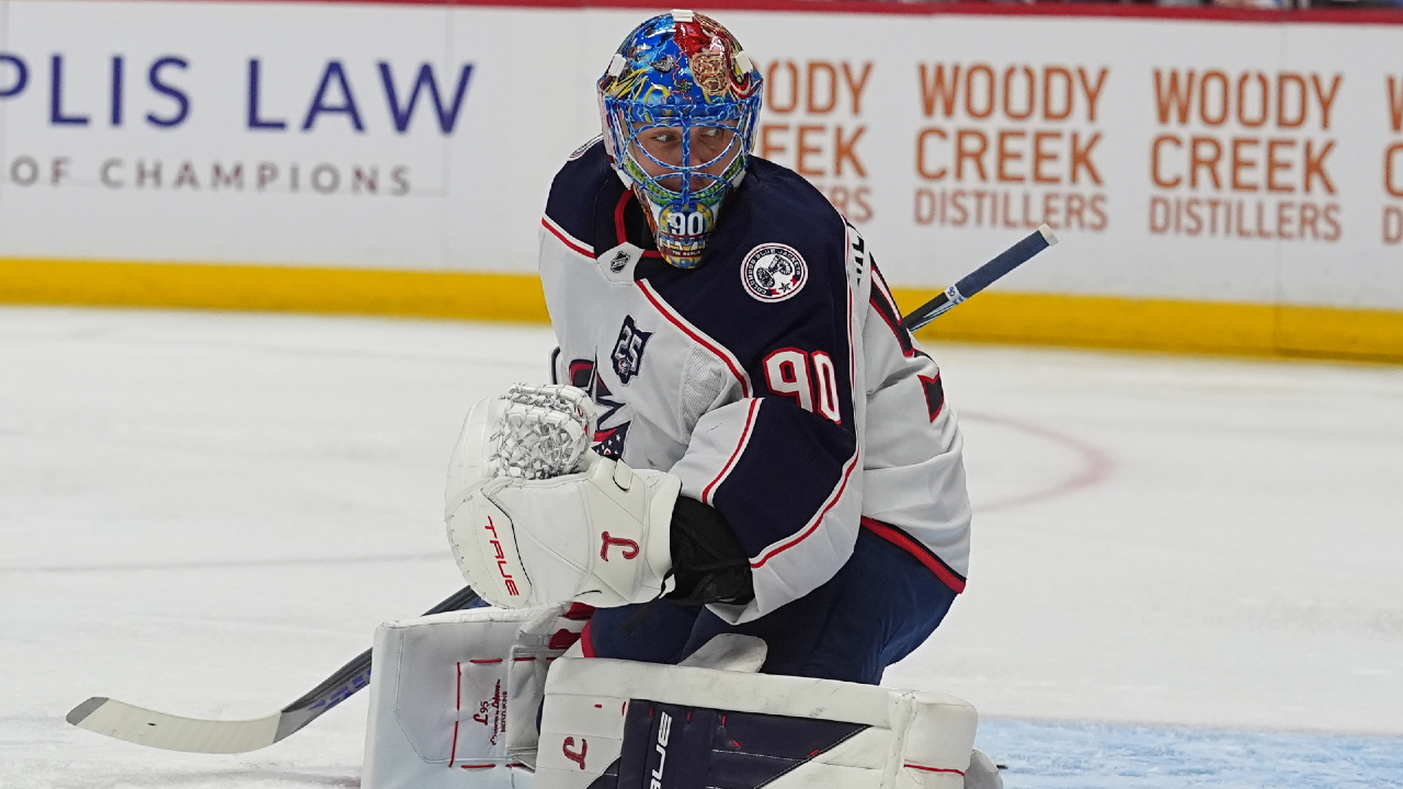 Blue Jackets’ Elvis Merzlikins undergoes shoulder surgery, no timeline on return
