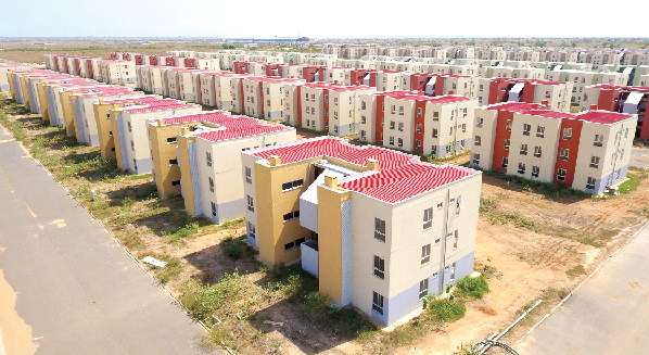 Mahama targets 700 Saglemi housing units for completion by March 2027