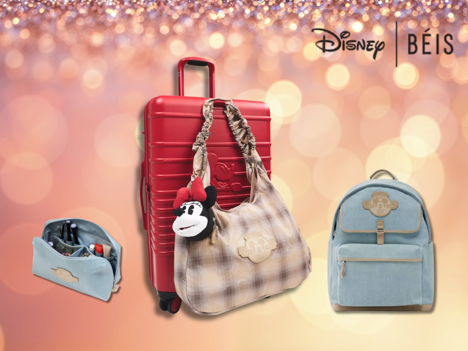 BÉIS just released a magical Disney luggage collection and prices start at only $28