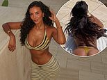 Maya Jama puts on a very cheeky display in sizzling bikini snaps as she shares a glimpse into her boozy birthday getaway in Ibiza