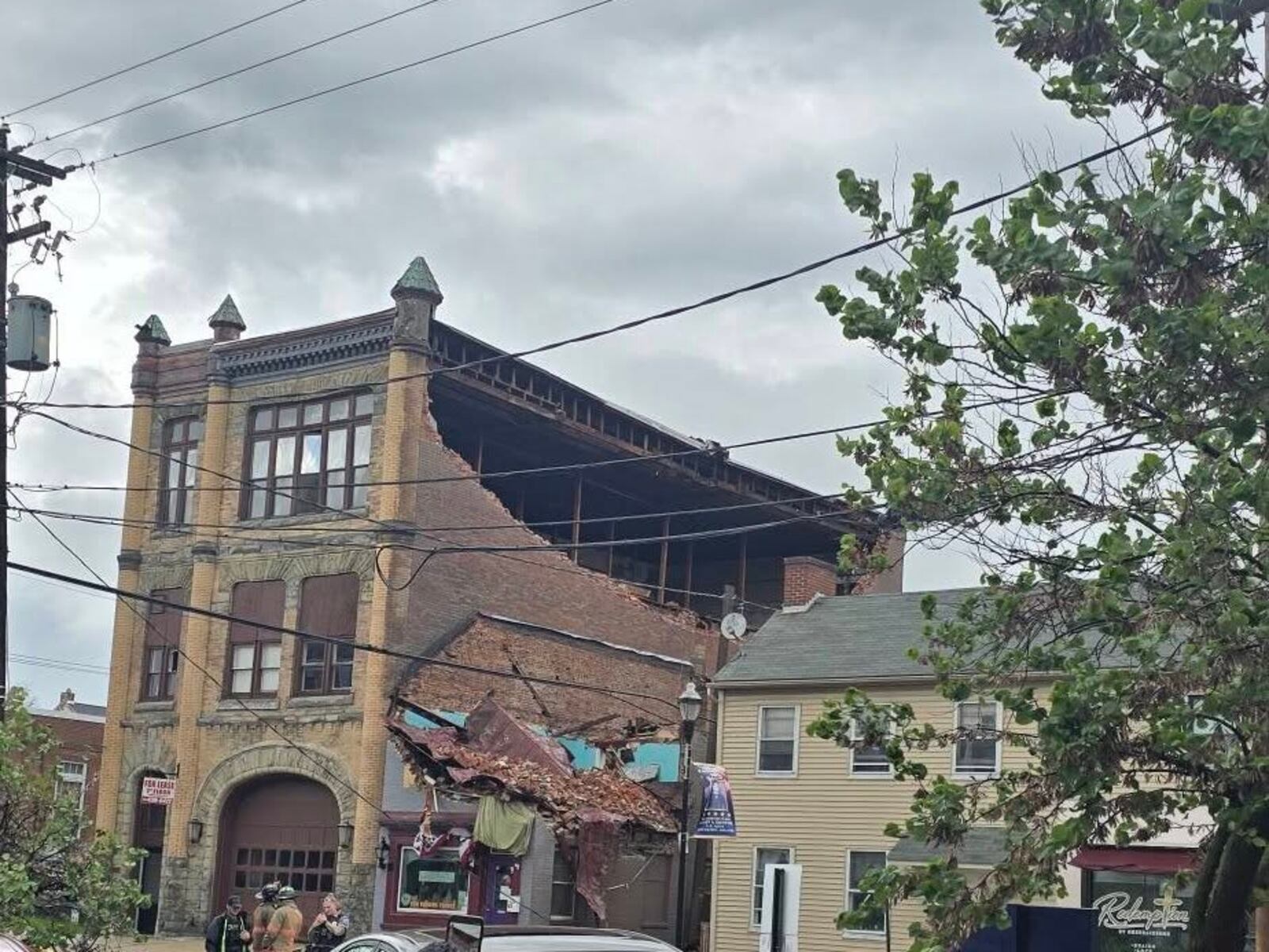 VIDEO: Powerful storm damages buildings, topples trees in Lancaster County