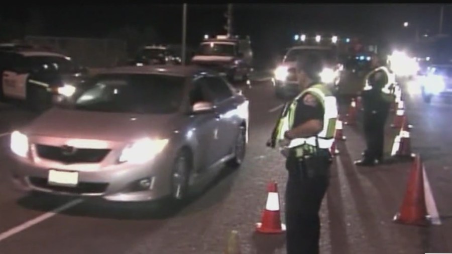 DUI maximum enforcement period begins early throughout San Diego County