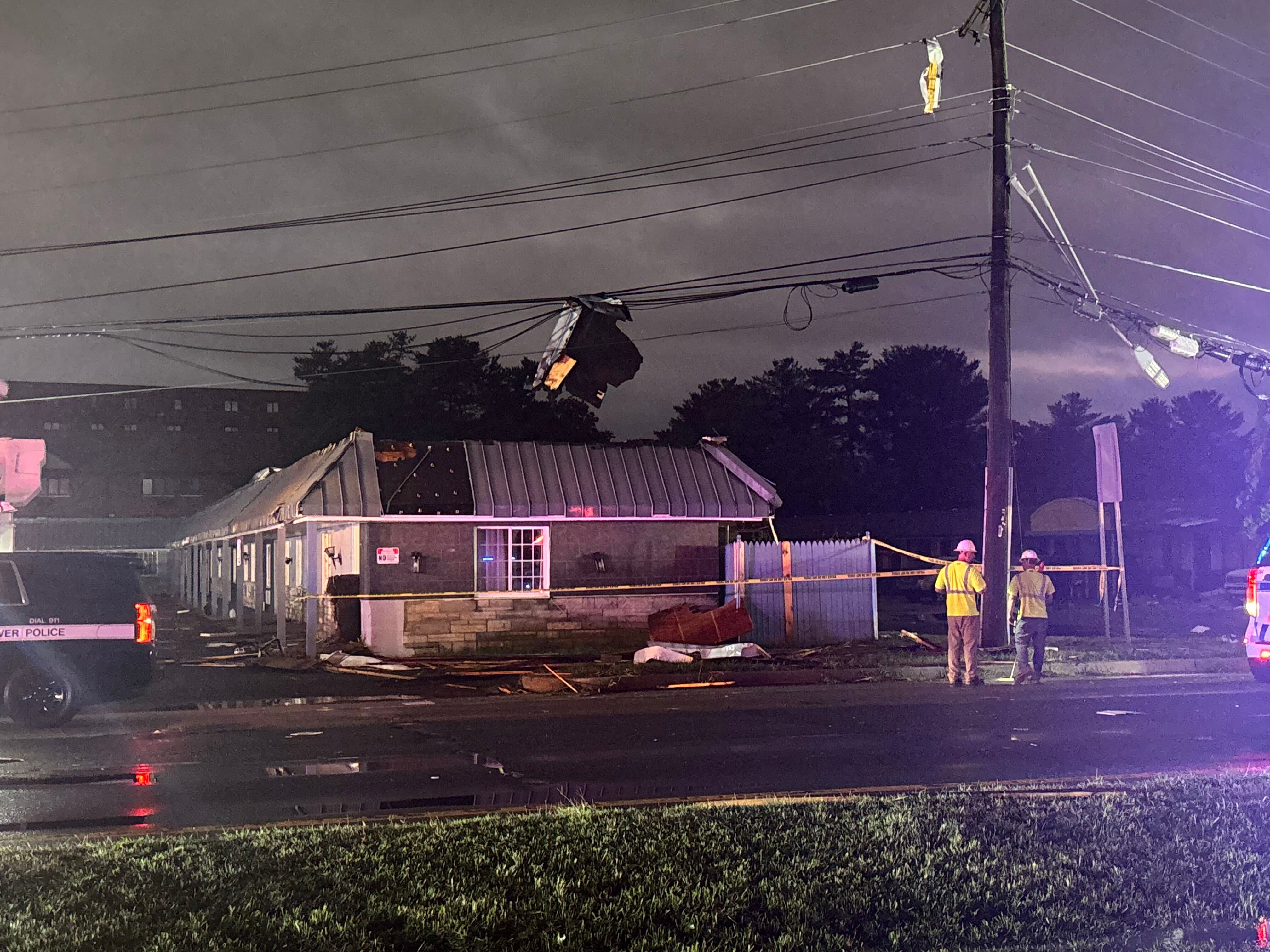 Tornado causes extensive damage in Dover