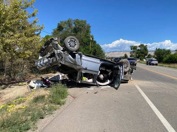 CSP: Trooper hospitalized after medical episode results in rollover crash