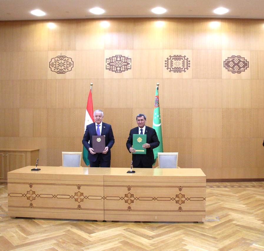 Tajikistan, Turkmenistan ink foreign ministry co-op program through 2028