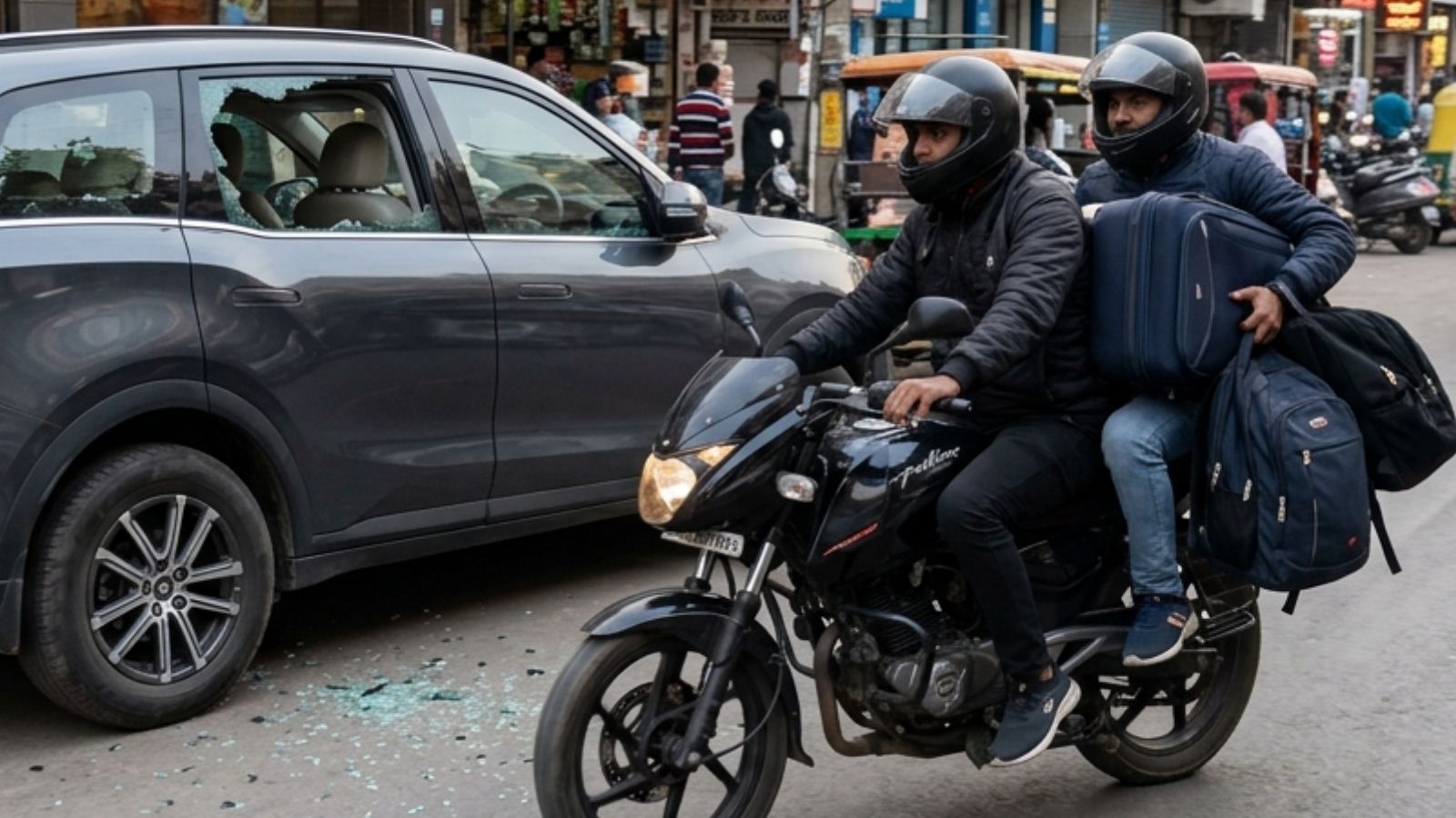 Karol Bagh heist: 2 men smash SUV window, flee with Rs 2 crore jewellery