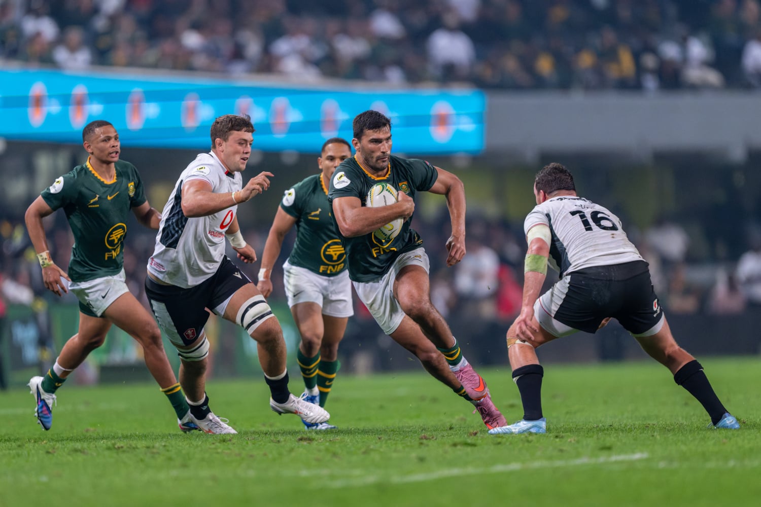 ‘Mr Dependable’ Damian de Allende joins 100 club for Springboks