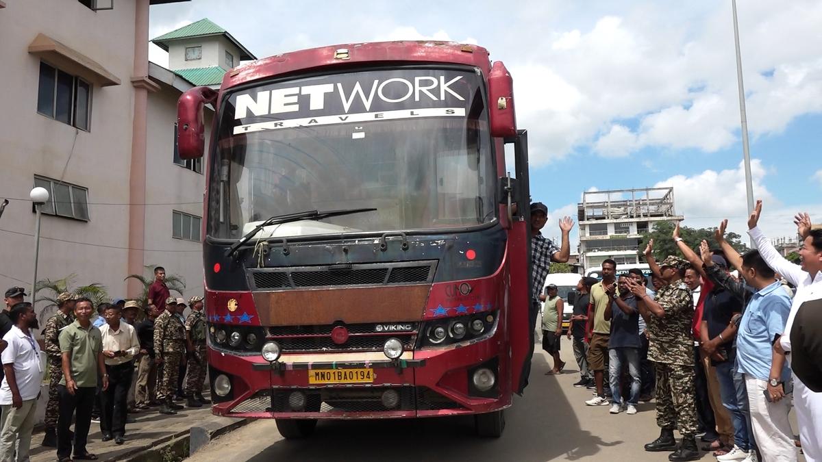 Imphal-Guwahati bus service resumes after more than three years