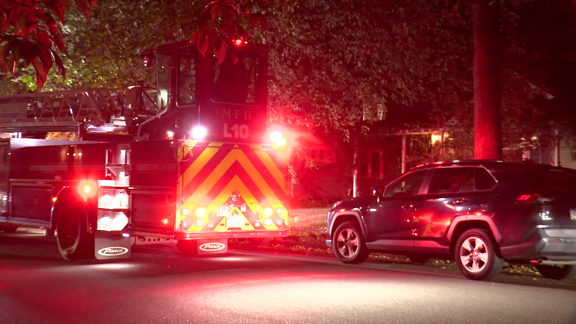 Active scene outside north Minneapolis home that caught fire
