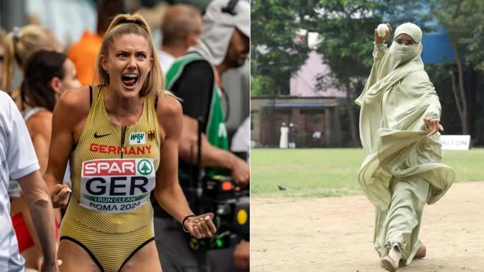 Europe would like you to stop ogling female athletes