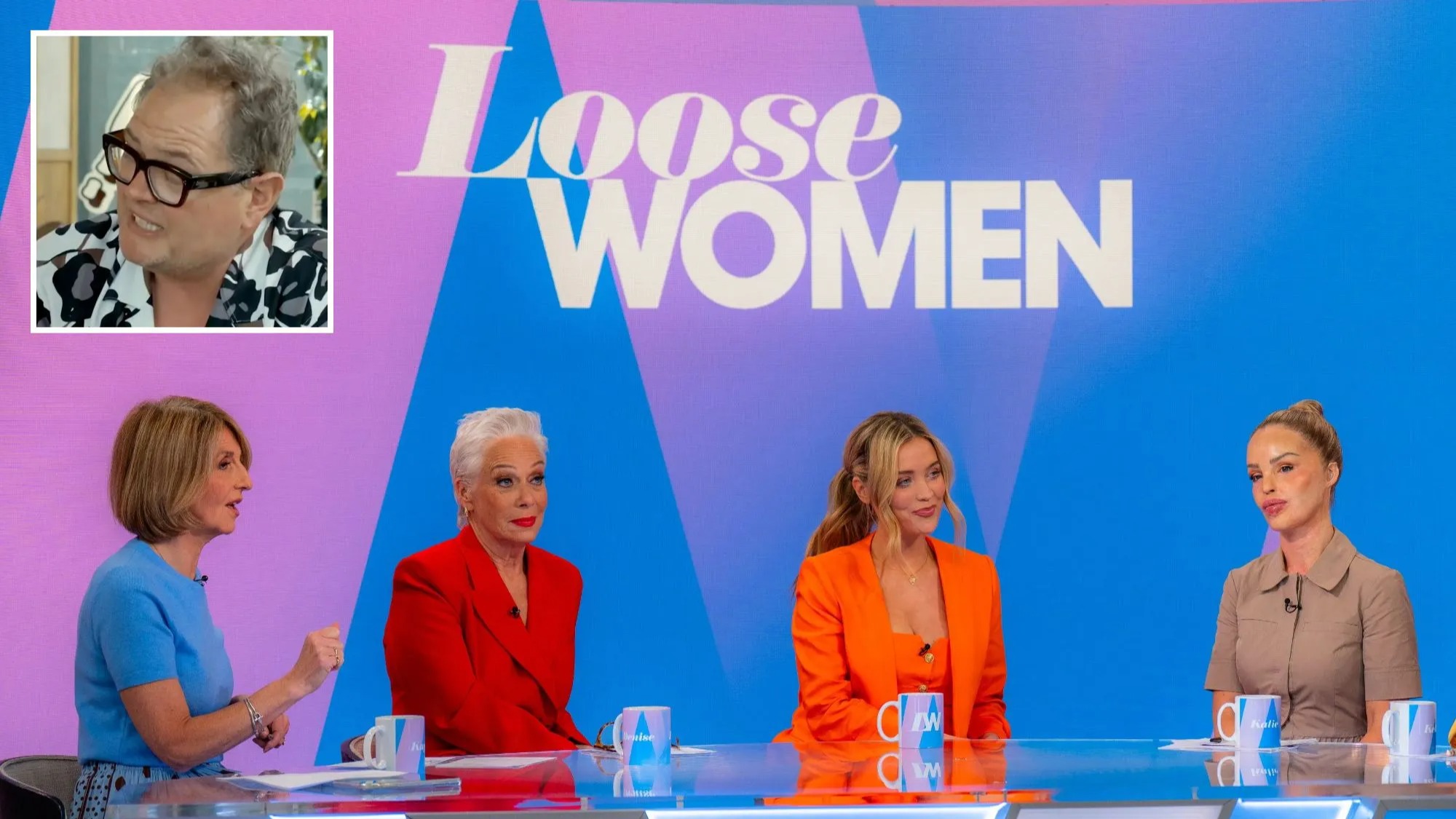 Alan Carr slams ‘desperate’ Loose Women as he takes swipe at ITV show after Denise Welch quit