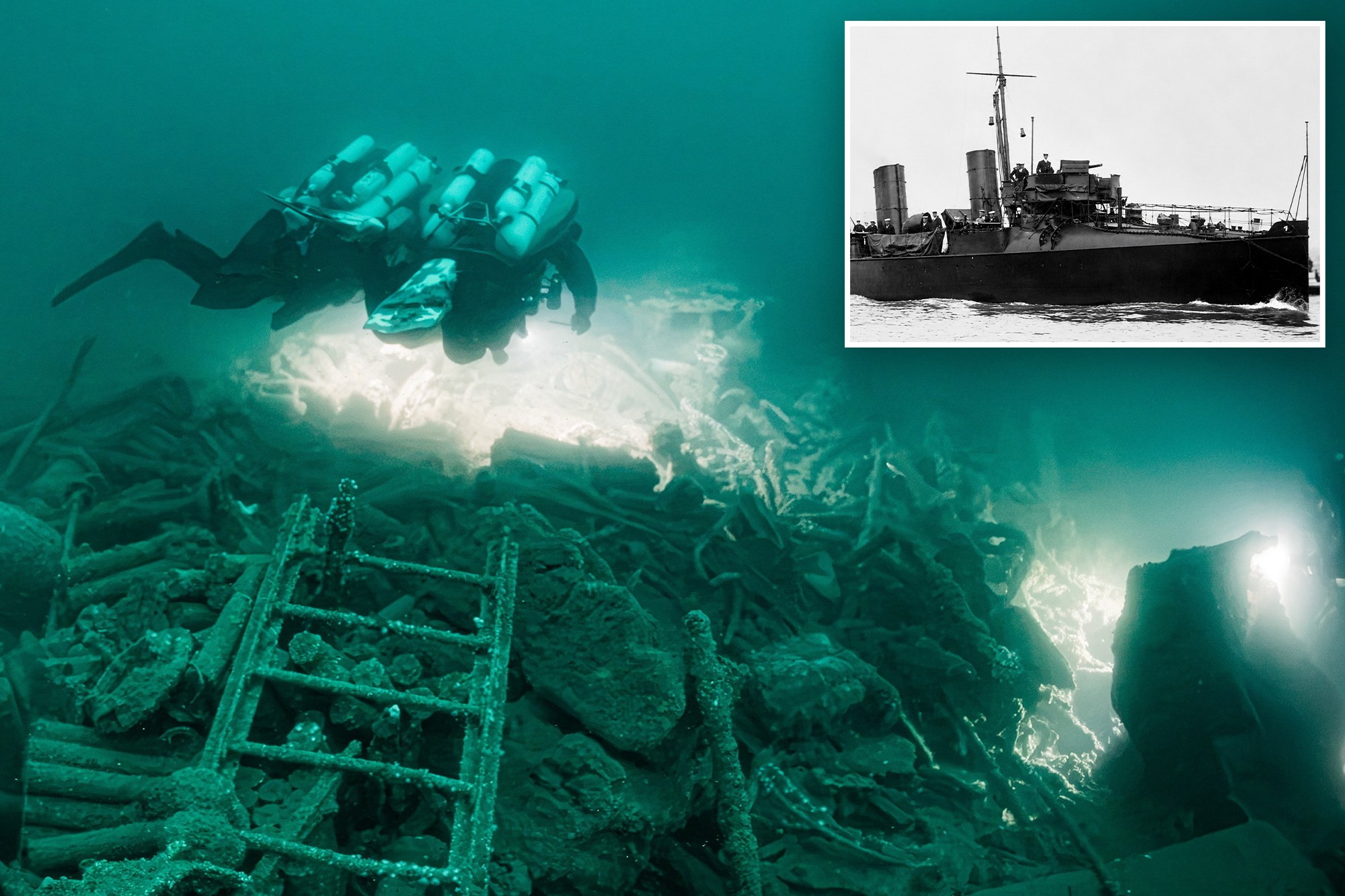 118-year-old mystery solved after divers locate lost warship below the waves