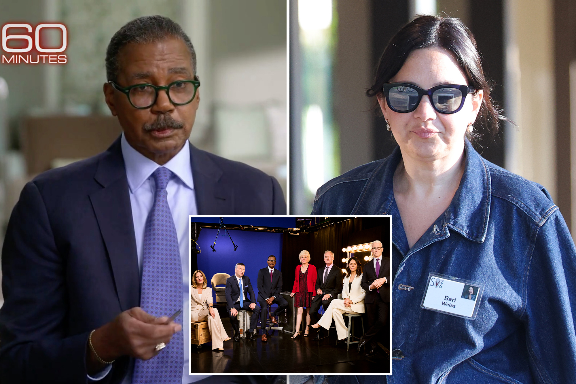 ‘60 Minutes’ holdover Bill Whitaker frets that he’s a ‘traitor’ for remaining at Bari Weiss-led show: report