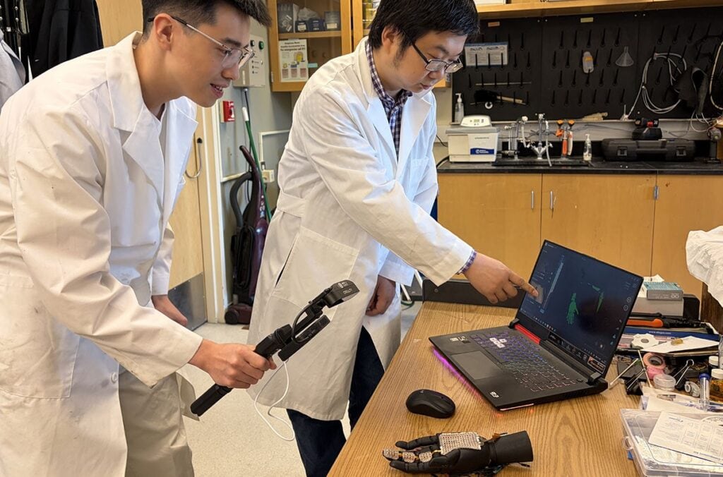 WSU researchers create electronic skin that could help prosthetics feel touch
