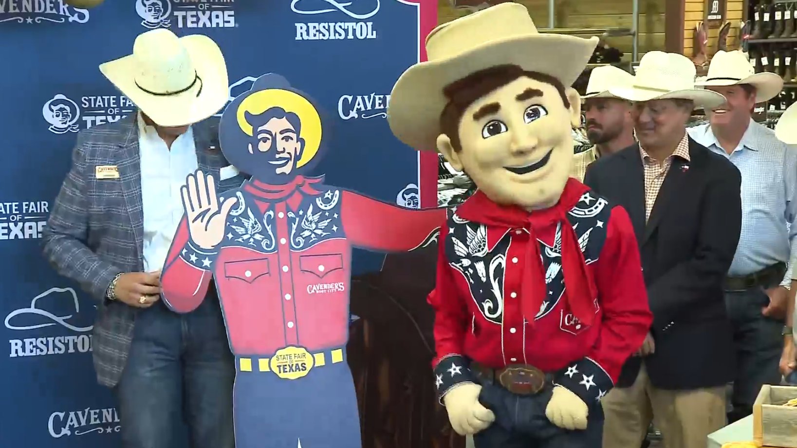 Cavender's debuts Big Tex's new shirt for 2026 State Fair of Texas