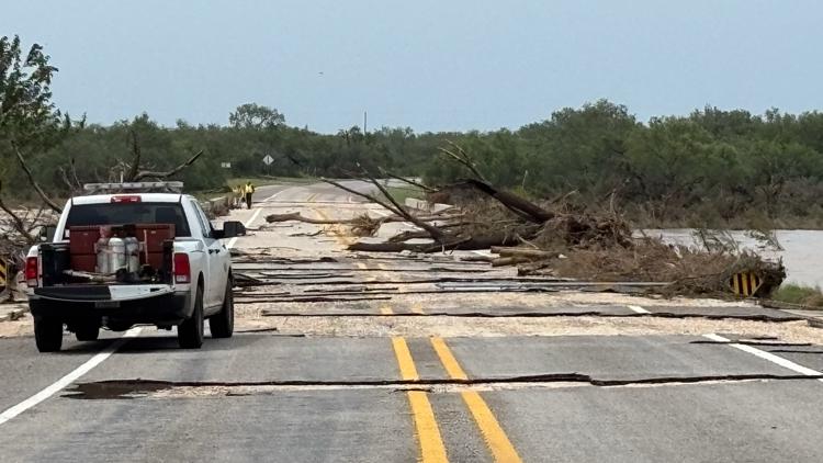 Flood-damaged Uvalde County bridge reopening weeks ahead of schedule
