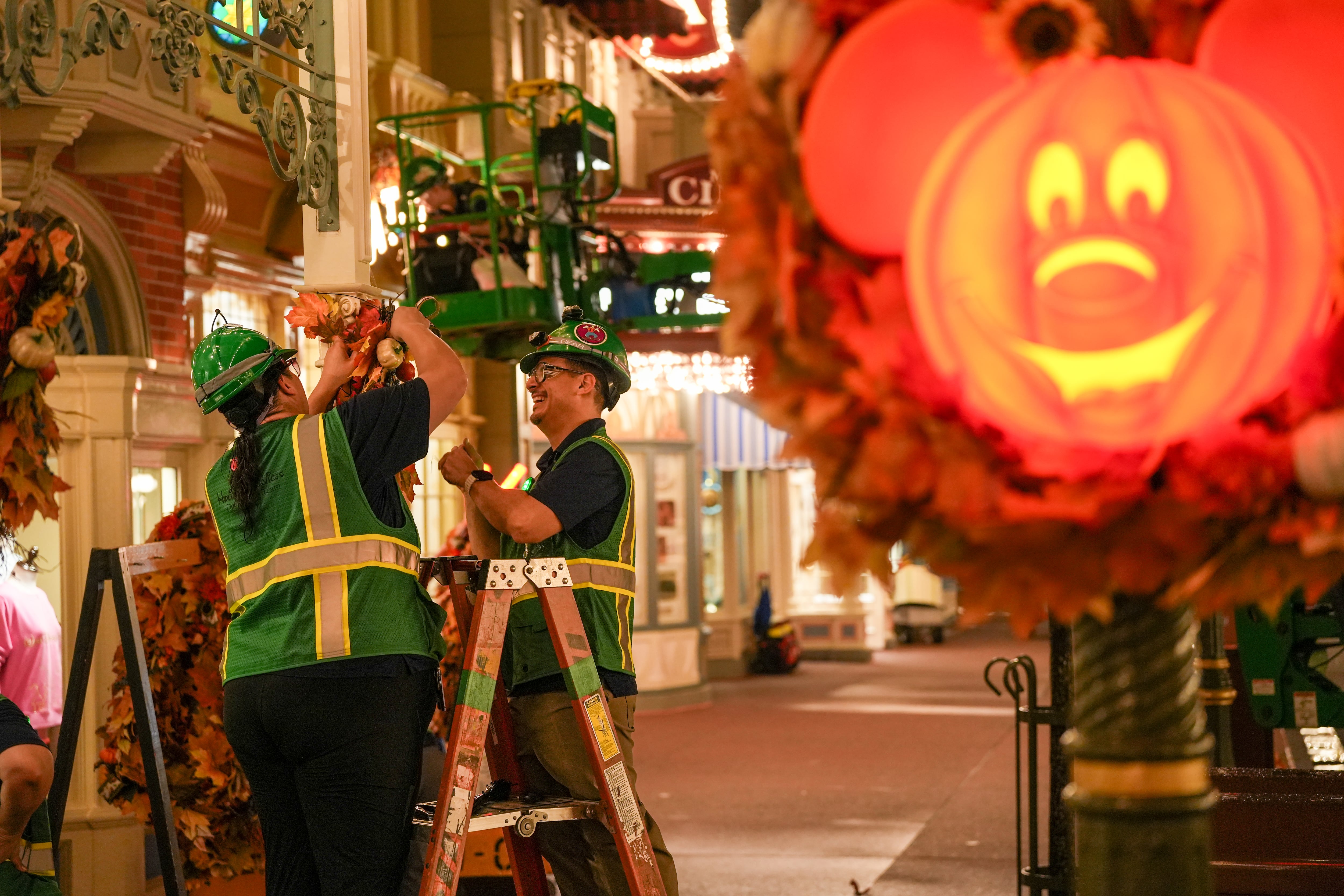 Disney World reveals behind-the-scenes effort to prepare for Halloween