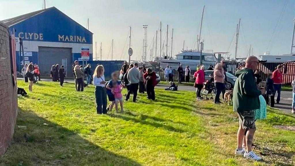 Arran ferry evacuated over 'bomb threat' as passenger rescued from sea