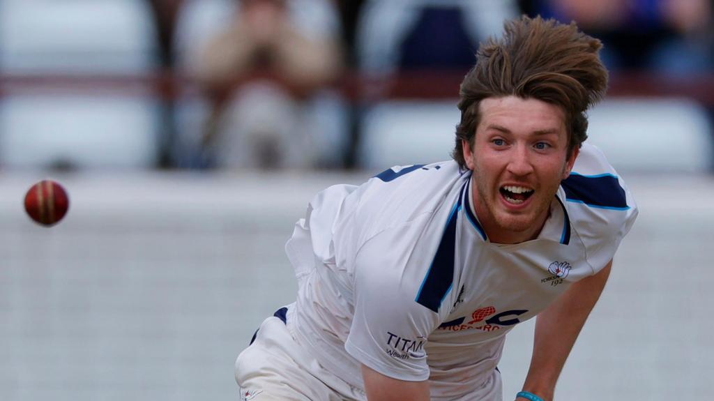 Hill stars for Yorks on day two against Hants