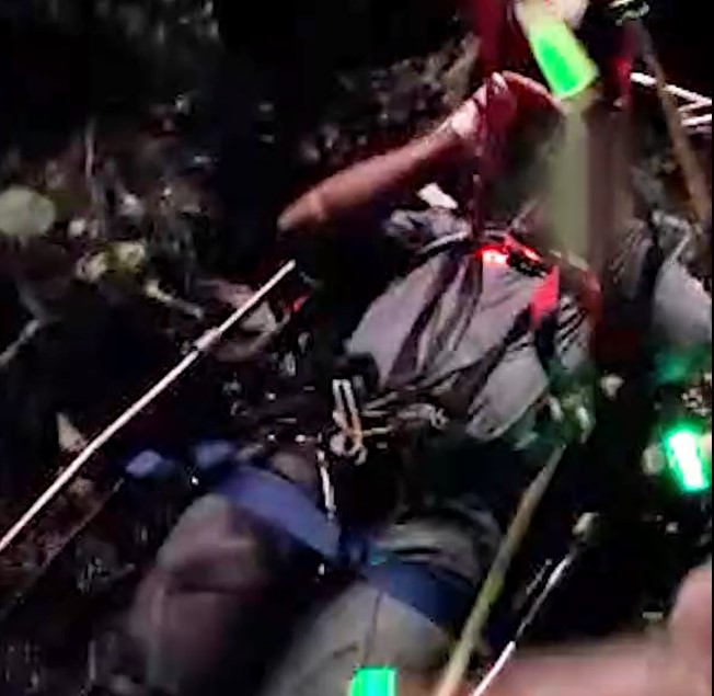 Dramatic nighttime helicopter rescue saved hiker in El Paso mountains