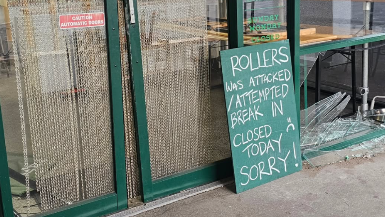 Ryan Fox’s favourite pie shop closed after attempted break in