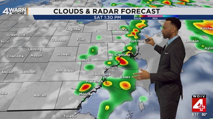 Metro Detroit faces Saturday storms before taste of fall arrives