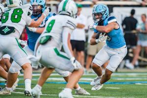 North Cobb Christian overturns 28-0 first-half deficit for wild win in PJ Hughes’ coaching debut