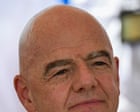 ‘See you at the hairdressers’: Infantino’s bizarre reply to bald reporter