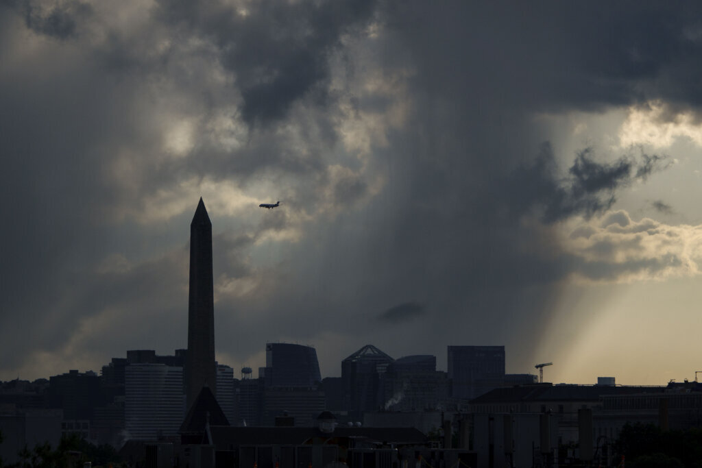 A rainy, muggy Saturday in store for the DC region