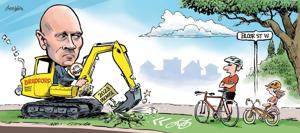 Patrick Corrigan: Bradford and bike lanes