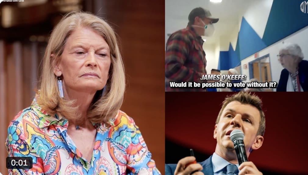 VOTER ID SCANDAL: Traitorous RINO Murkowski Demands Prosecution of Journalist Murkowski Demands Prosecution of Journalist Who Was Offered a Ballot in Her Brother’s Name—No ID Required