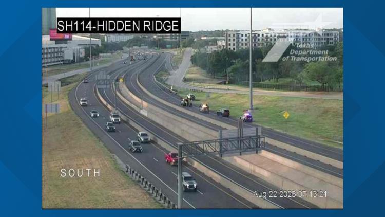 Fatal crash shuts down lanes of State Highway 114 in Irving