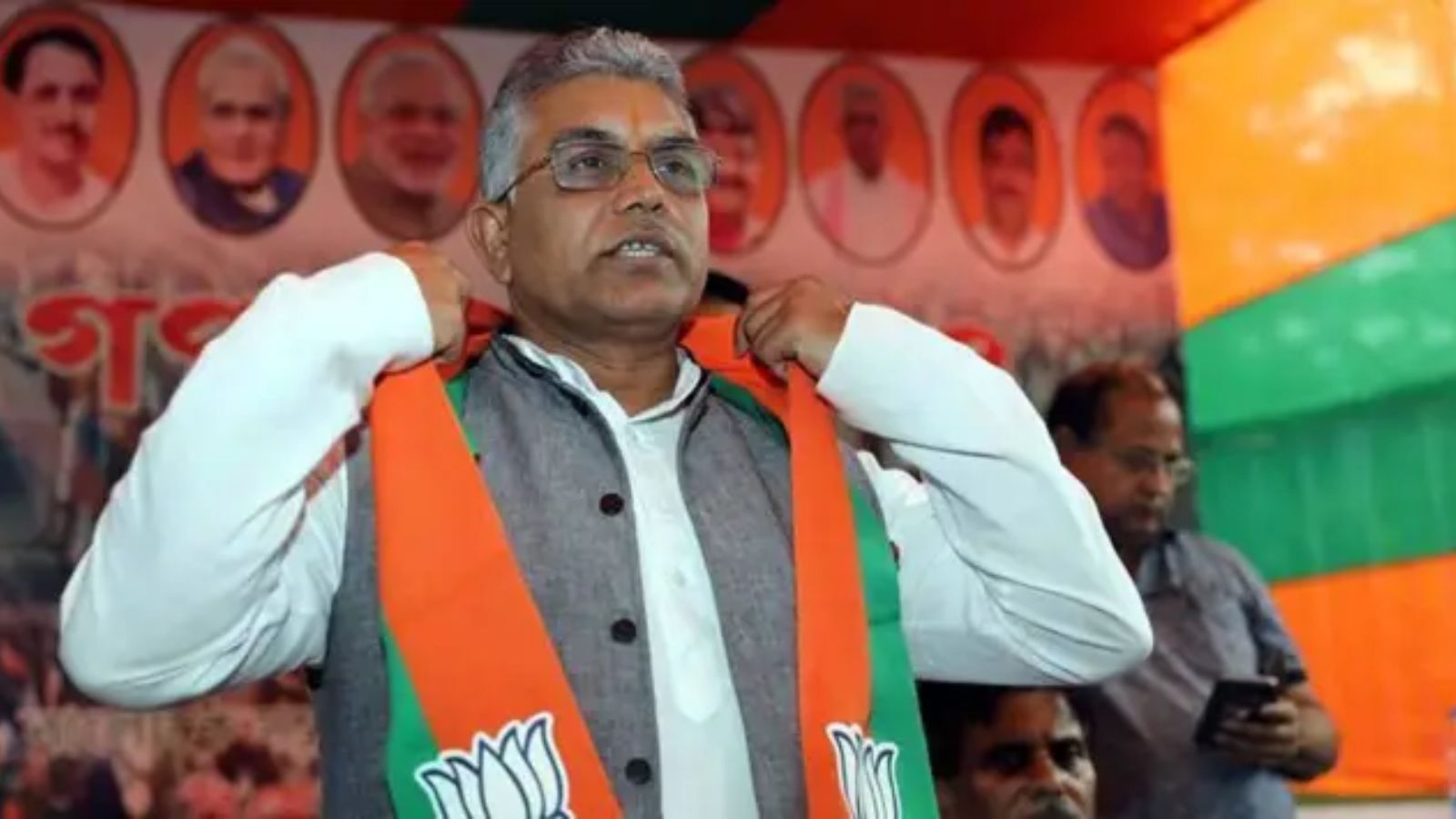 Dilip Ghosh blames TMC’s ‘charity culture’ amid Bengal Annapurna Yojana beneficiaries protest