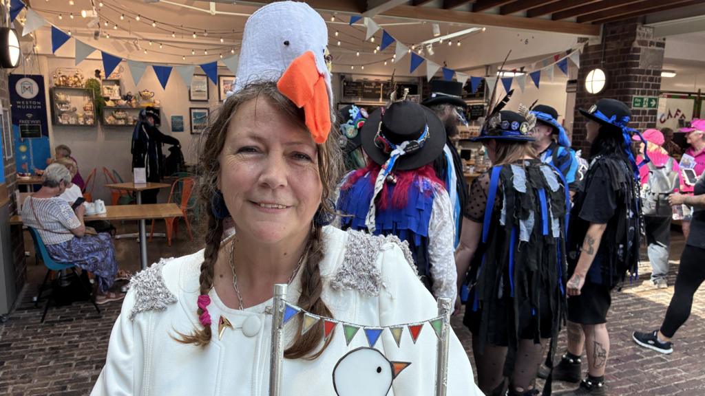 Seagull impersonator says birds get a 'bad press'