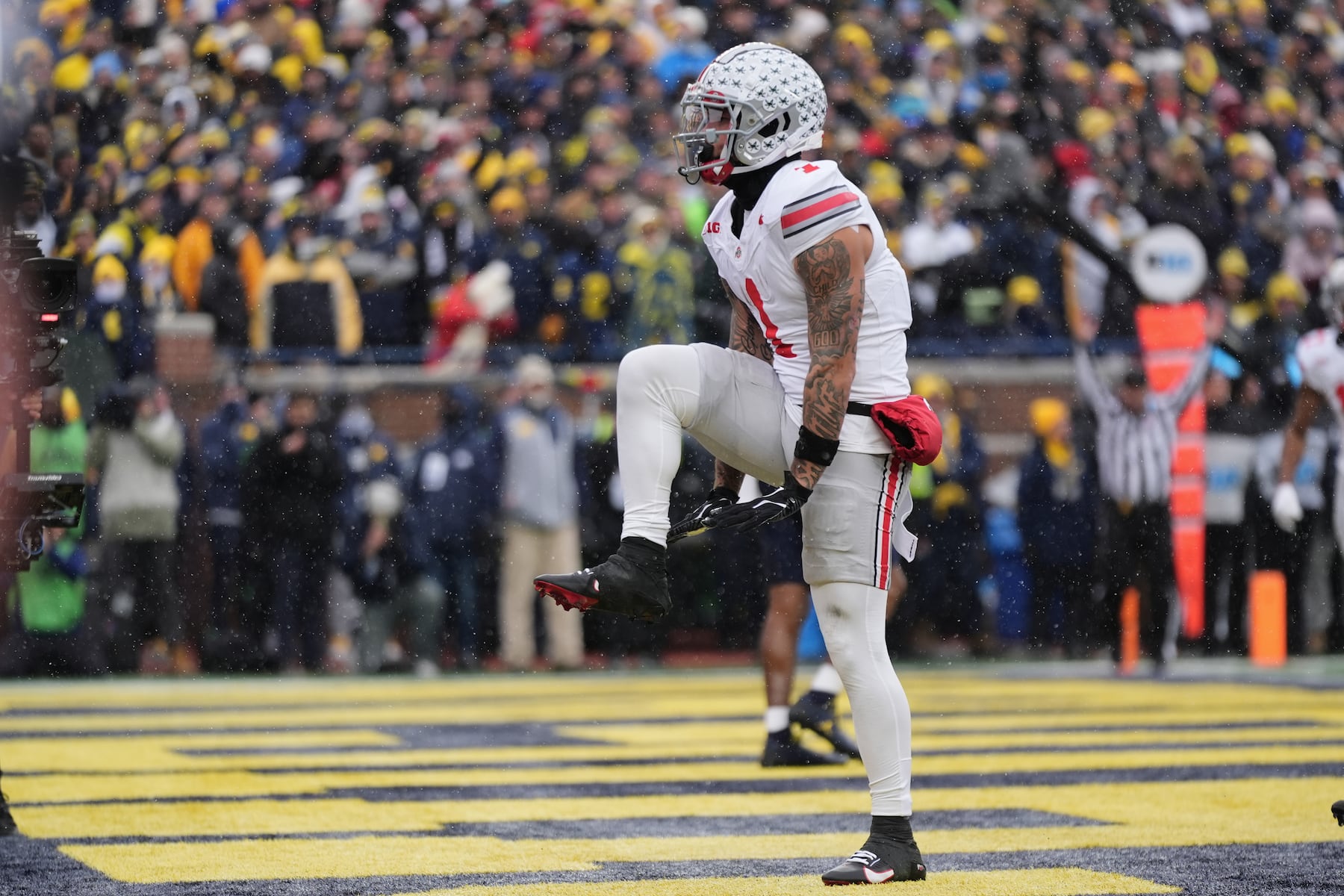 Brandon Inniss is Ohio State's Block O honoree — and he earned every bit of it
