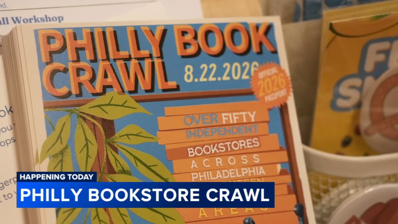 The Philly Bookstore Crawl kicks off across the city